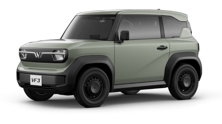 Vinfast VF3 - Màu xanh lá
